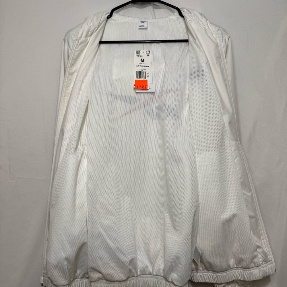 Reebok CL F Vector Windbreaker Women's Size M - Picture 4 of 6
